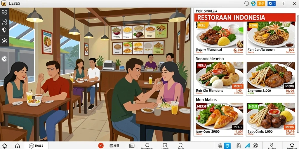 Antarmuka streaming yang intuitif dan mudah digunakan.