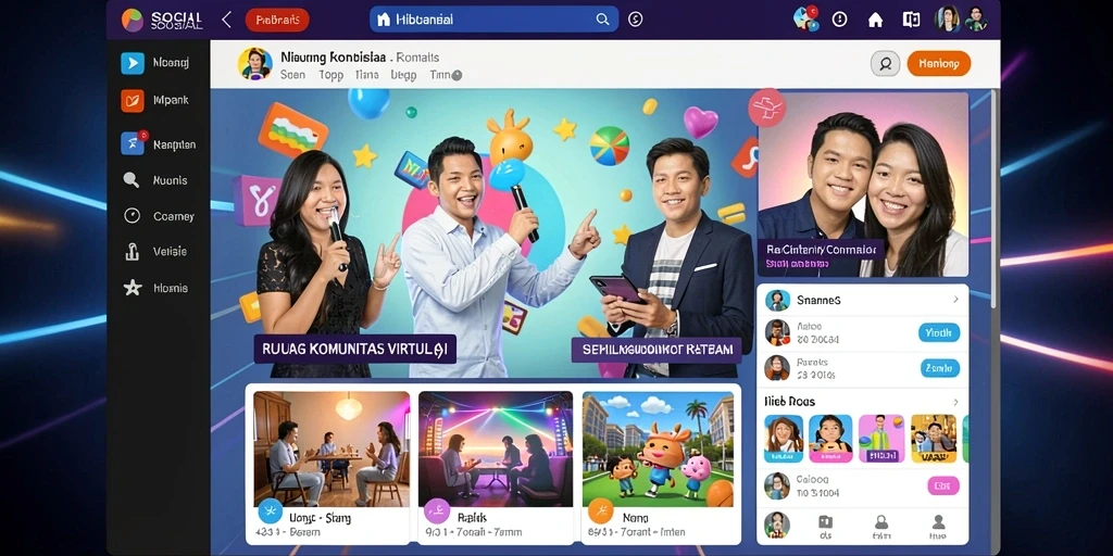 Mode multiplayer yang memungkinkan bermain bersama teman.