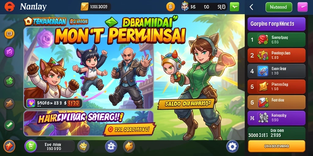 Event menarik dengan bonus menggiurkan.