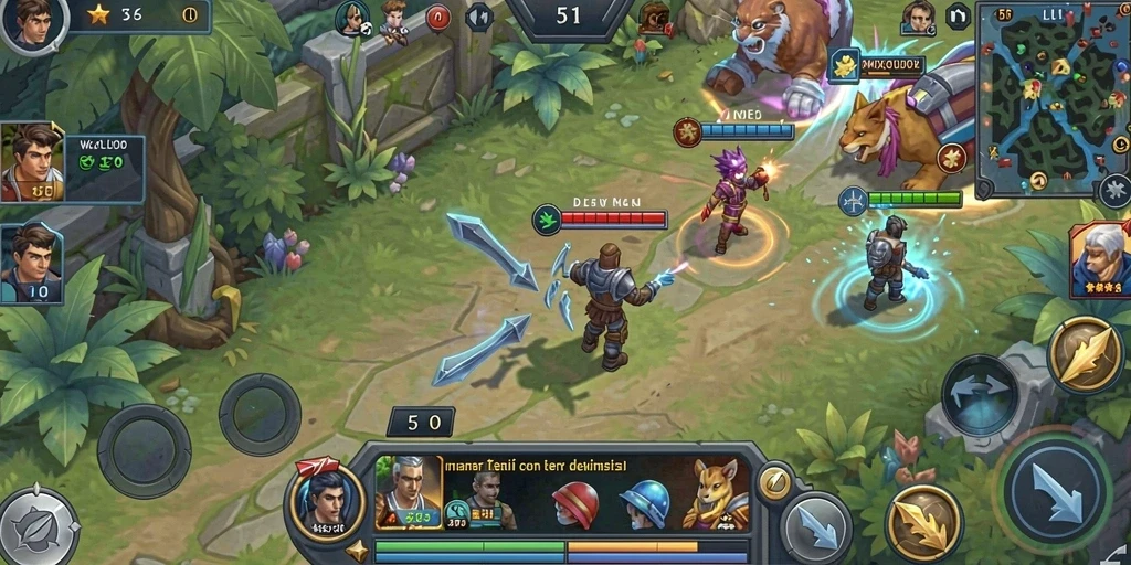 Screenshot interaksi sosial di JOYPUTAR.